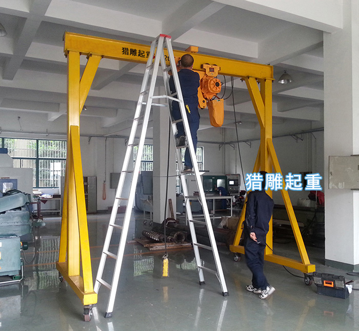 2噸龍門吊配環(huán)鏈電動葫蘆